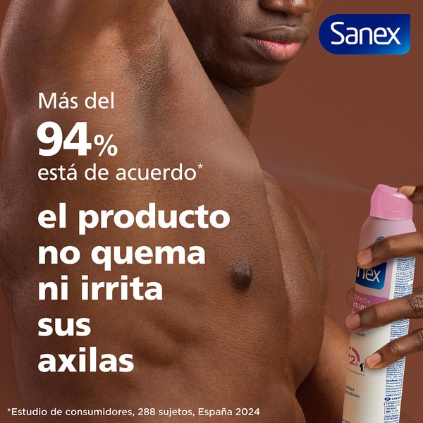 Deo Dermo + Invisible gegen Flecken 72h Unisex Spray 200 ml 0% Alkohol