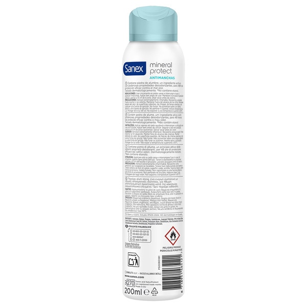 Deo Mineral-Protect mit Alaunstein gegen Flecken unisex 48 h Spray 200 ml