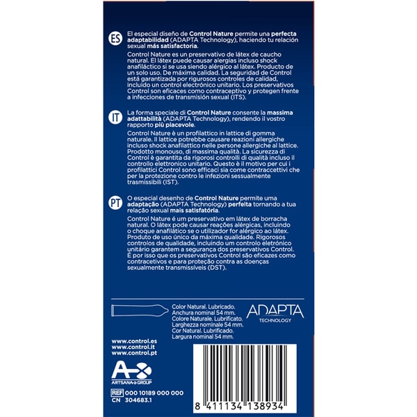 Nature condoms box 24 units