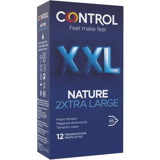 preservativos Nature XXL 2Xtra Large caja 12 unidades - Control