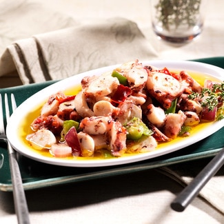 Salada de Polvo Peso Aproximado unidade 200 g