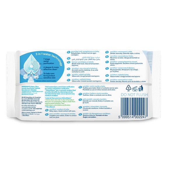 Toalhitas Biodegradáveis embalagem 48 unidades