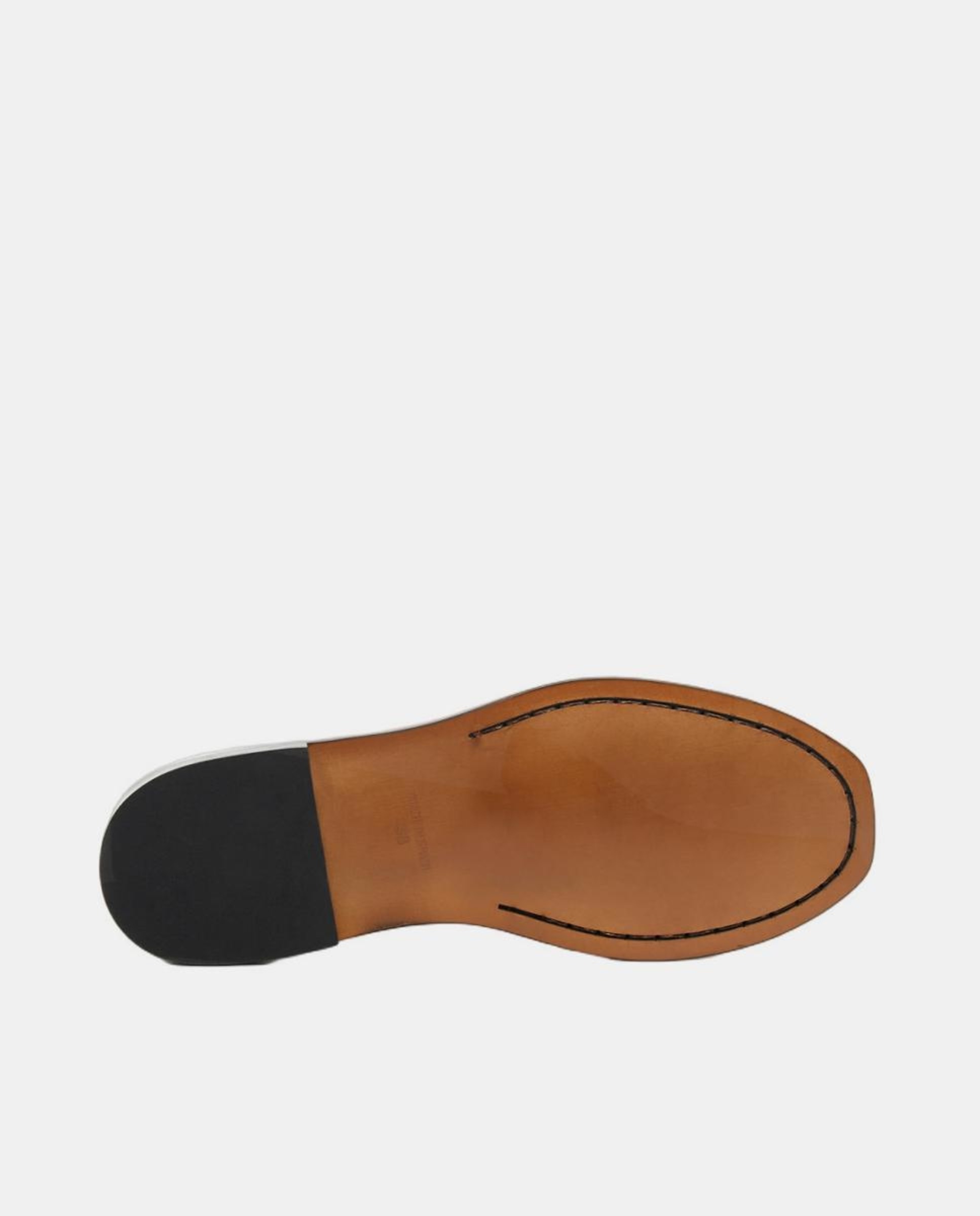 Mocassins em Pele com Biqueira Quadrada Preto-7