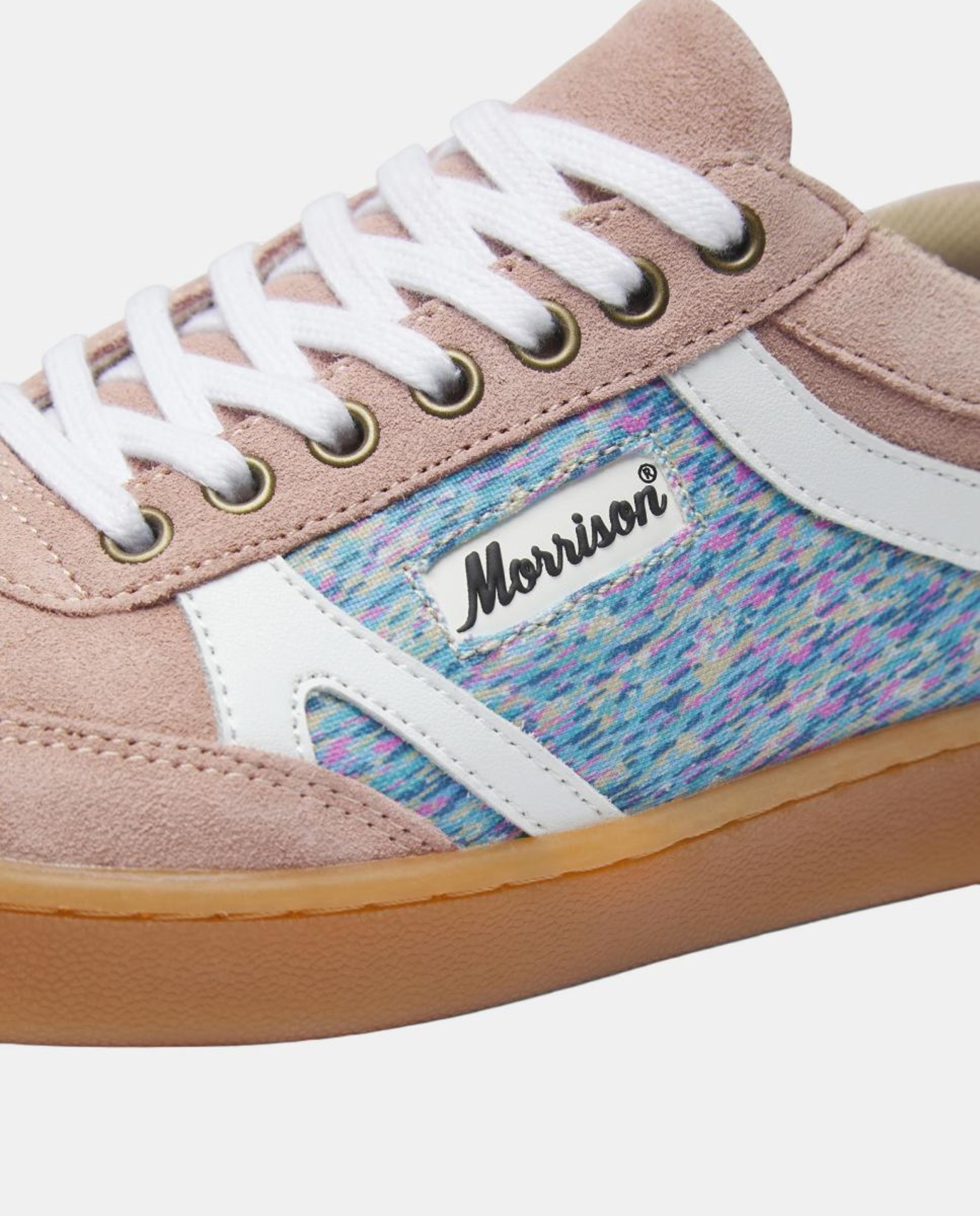 Sapatilhas Unissexo de Croute com Estampados Únicos Rosa-pastilha-3