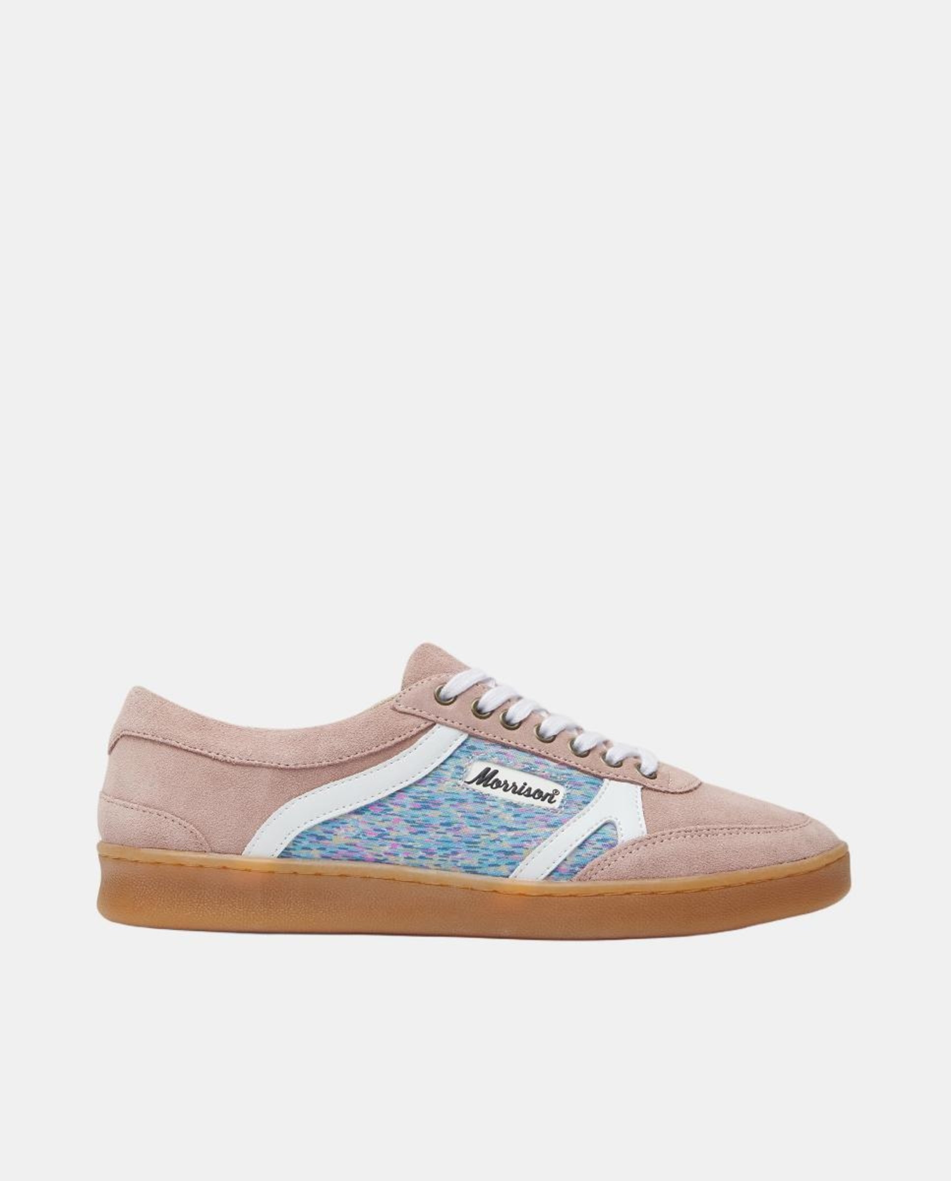 Sapatilhas Unissexo de Croute com Estampados Únicos Rosa-pastilha-1