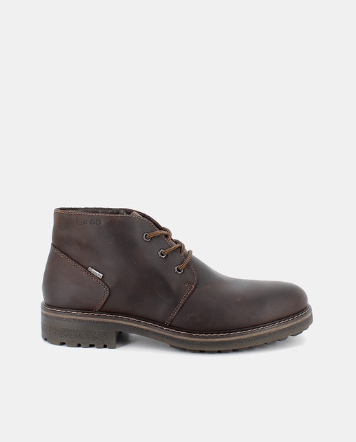 Imagem 0 de Botins em Pele com Forro Goretex e Fecho de Atacadores
