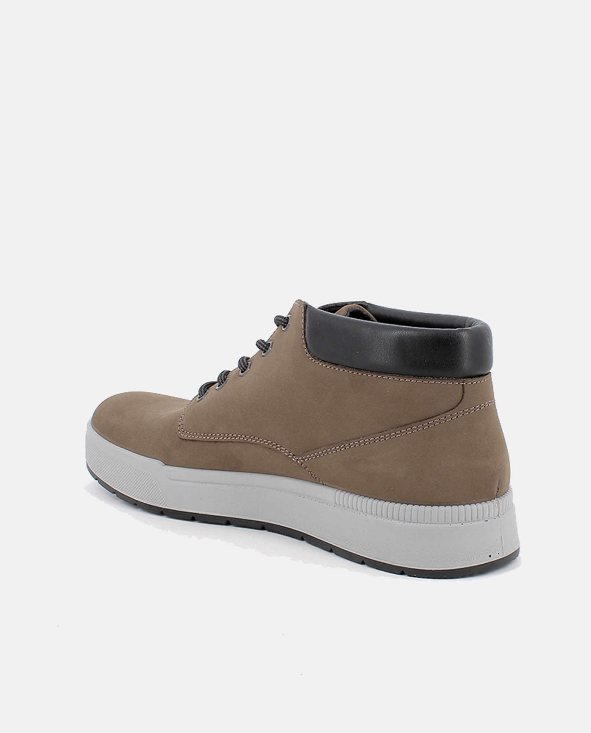 Botins em Pele com Forro Goretex e Fecho de Atacadores Taupe-3