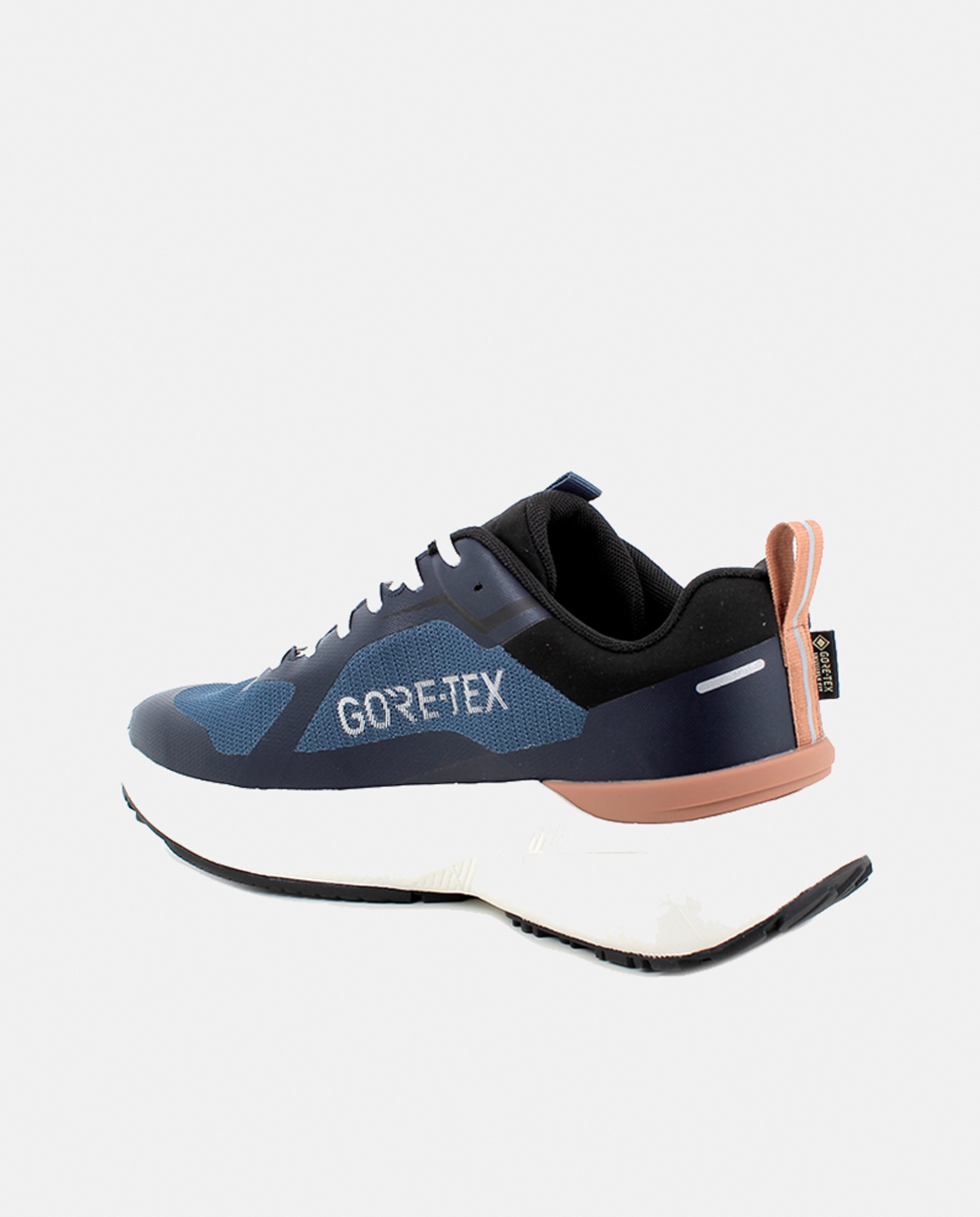 Sapatilhas de Forro Goretex com Atacadores Azul-escuro-3