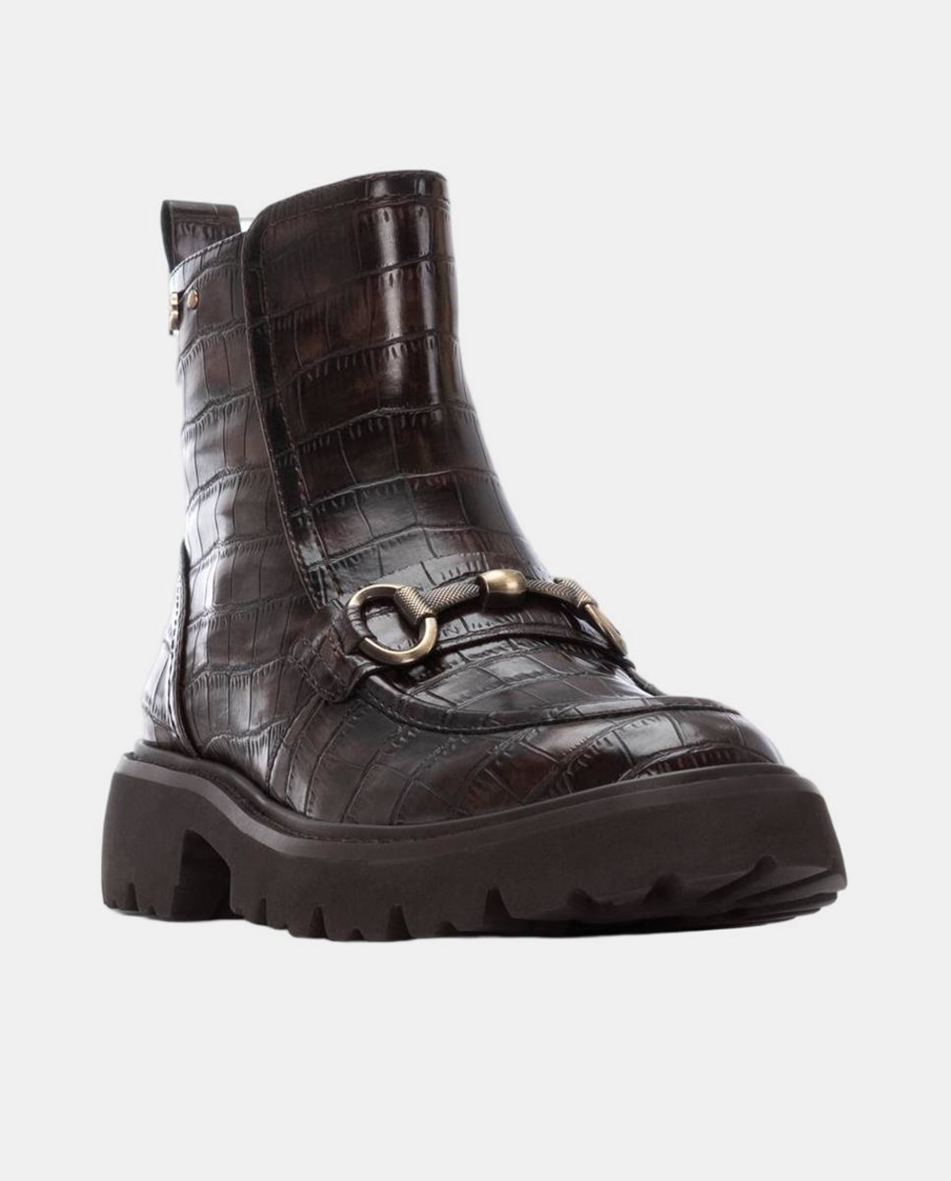 Botins em Pele Castanho-2