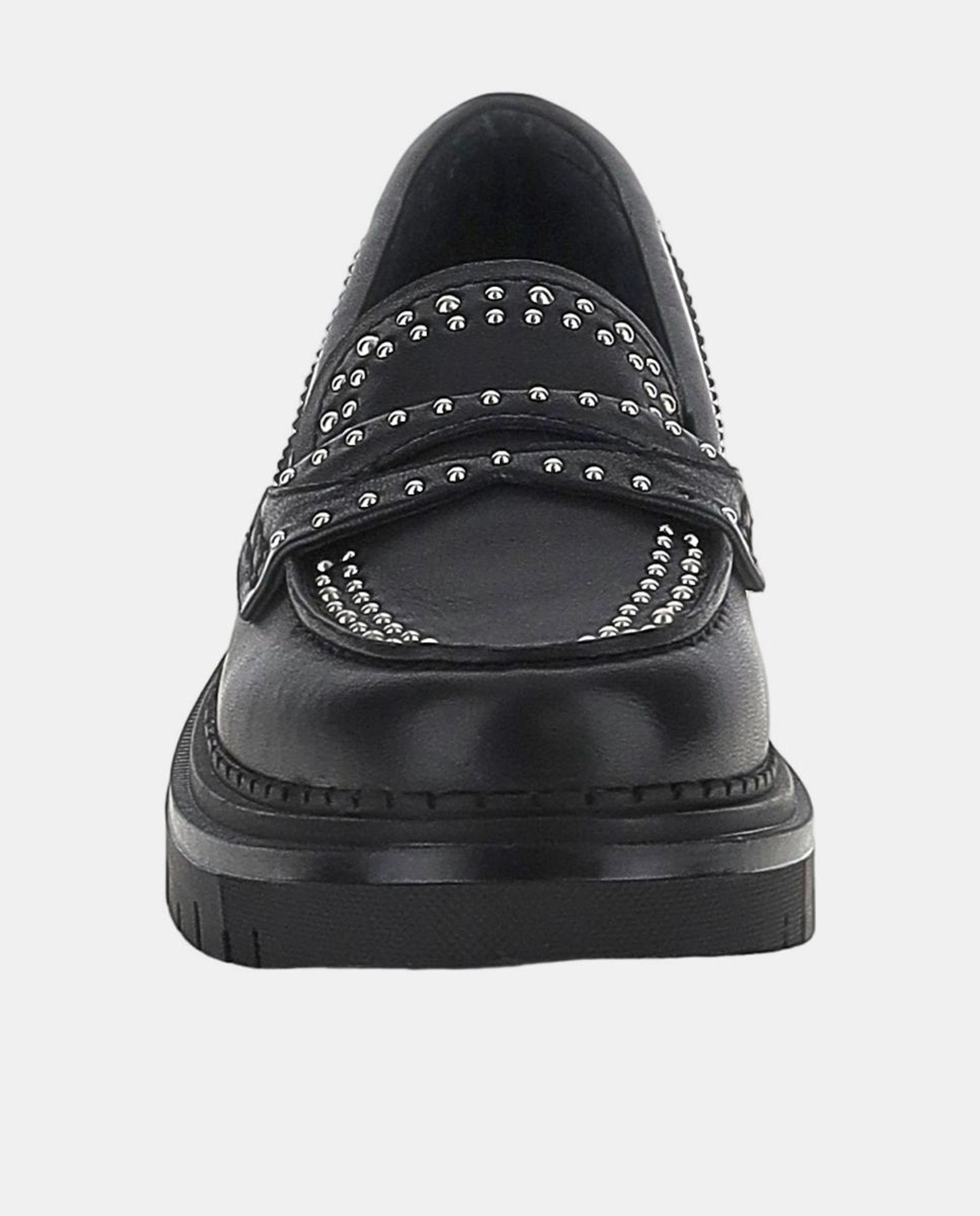 Mocassins com Travessão Preto-4