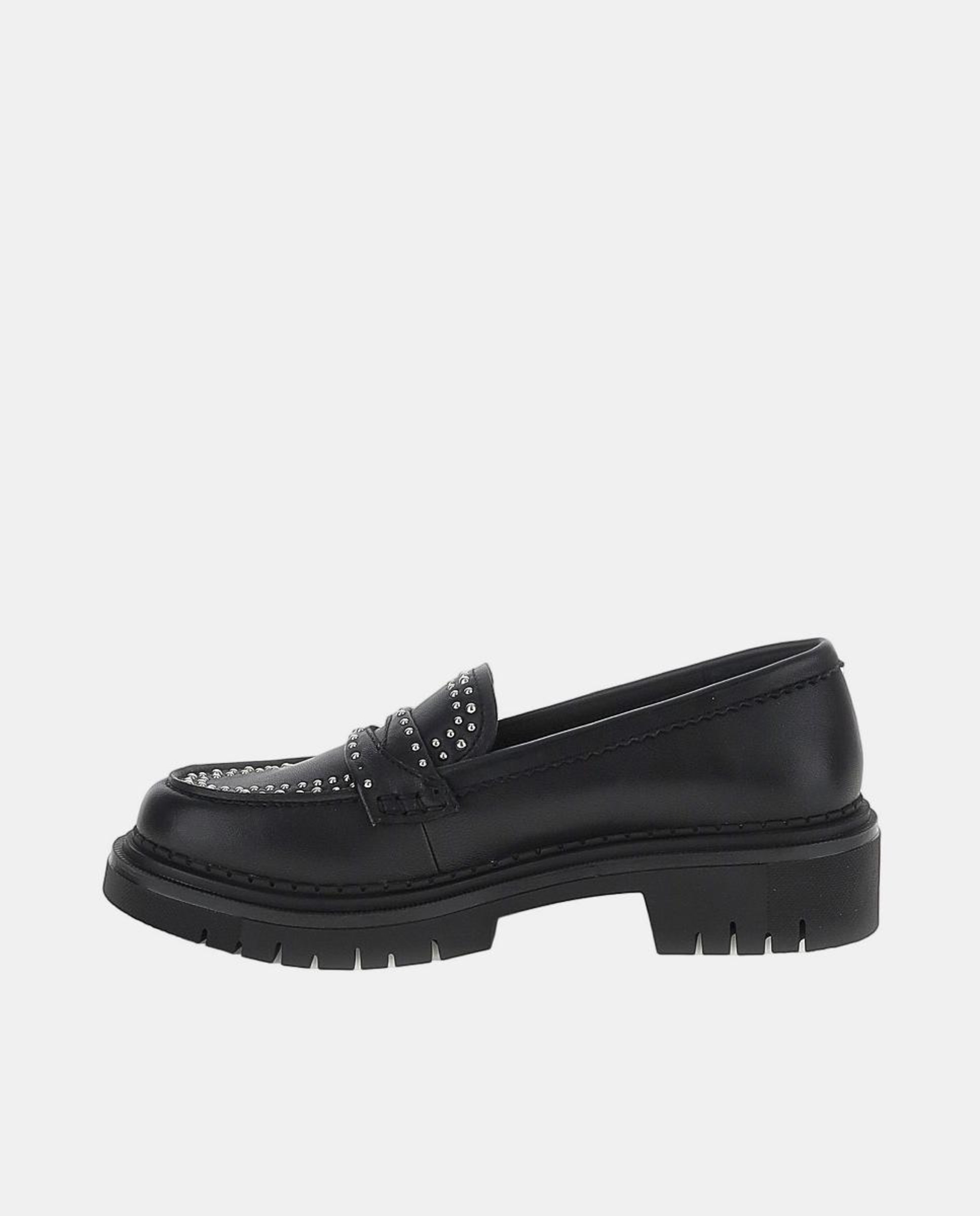 Mocassins com Travessão Preto-3