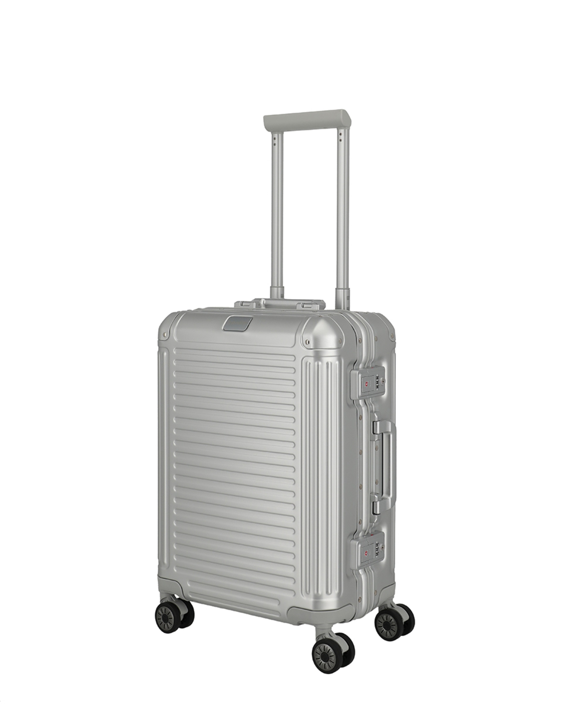 Trolley de Cabine de Alumínio Prata-10