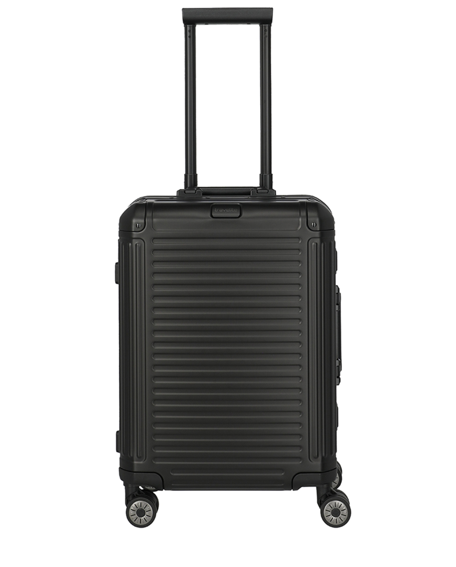 Trolley de Cabine de Alumínio Preto-1