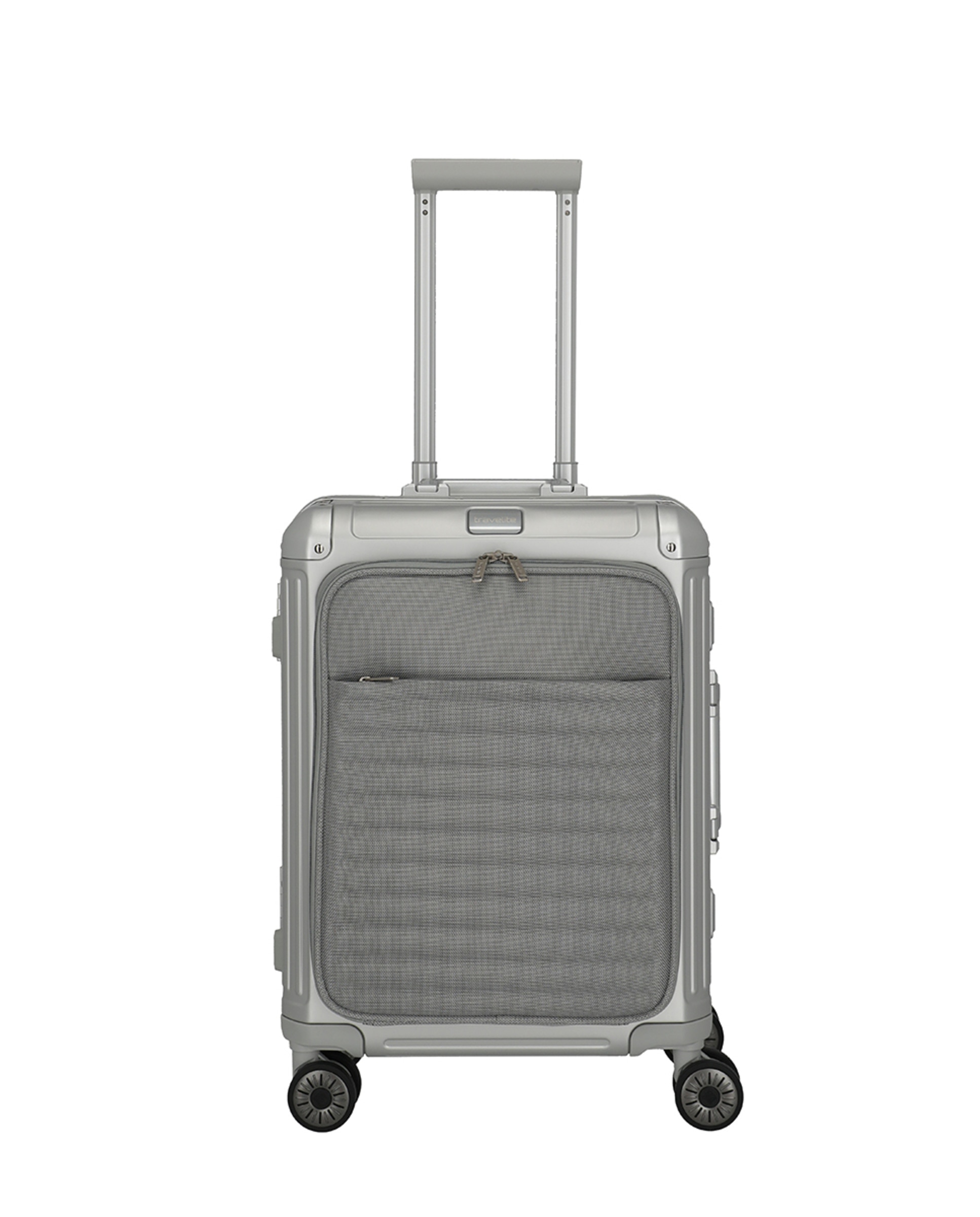 Trolley de Cabine de Alumínio Prata-1