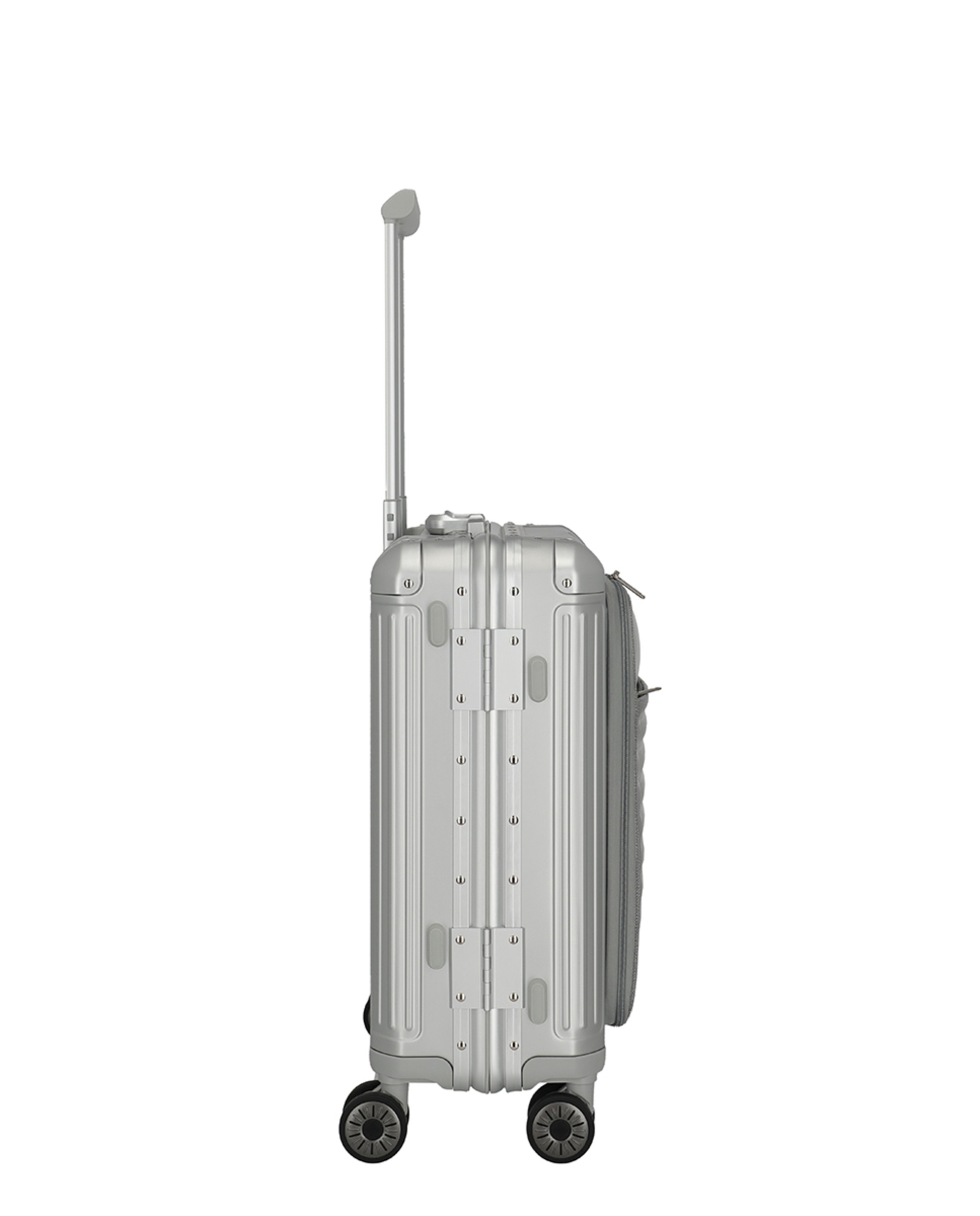 Trolley de Cabine de Alumínio Prata-8