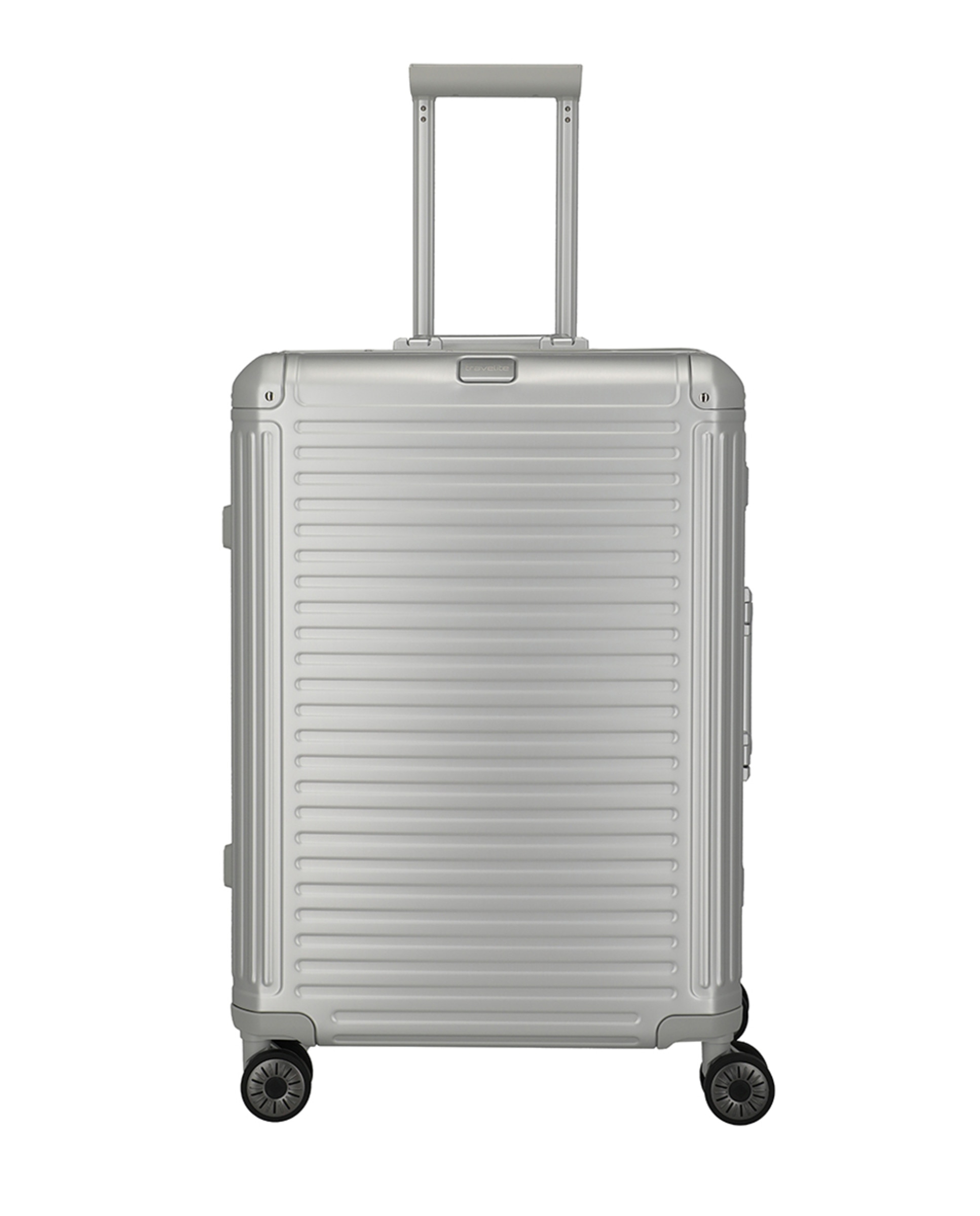 Trolley Médio de Alumínio Prata-1