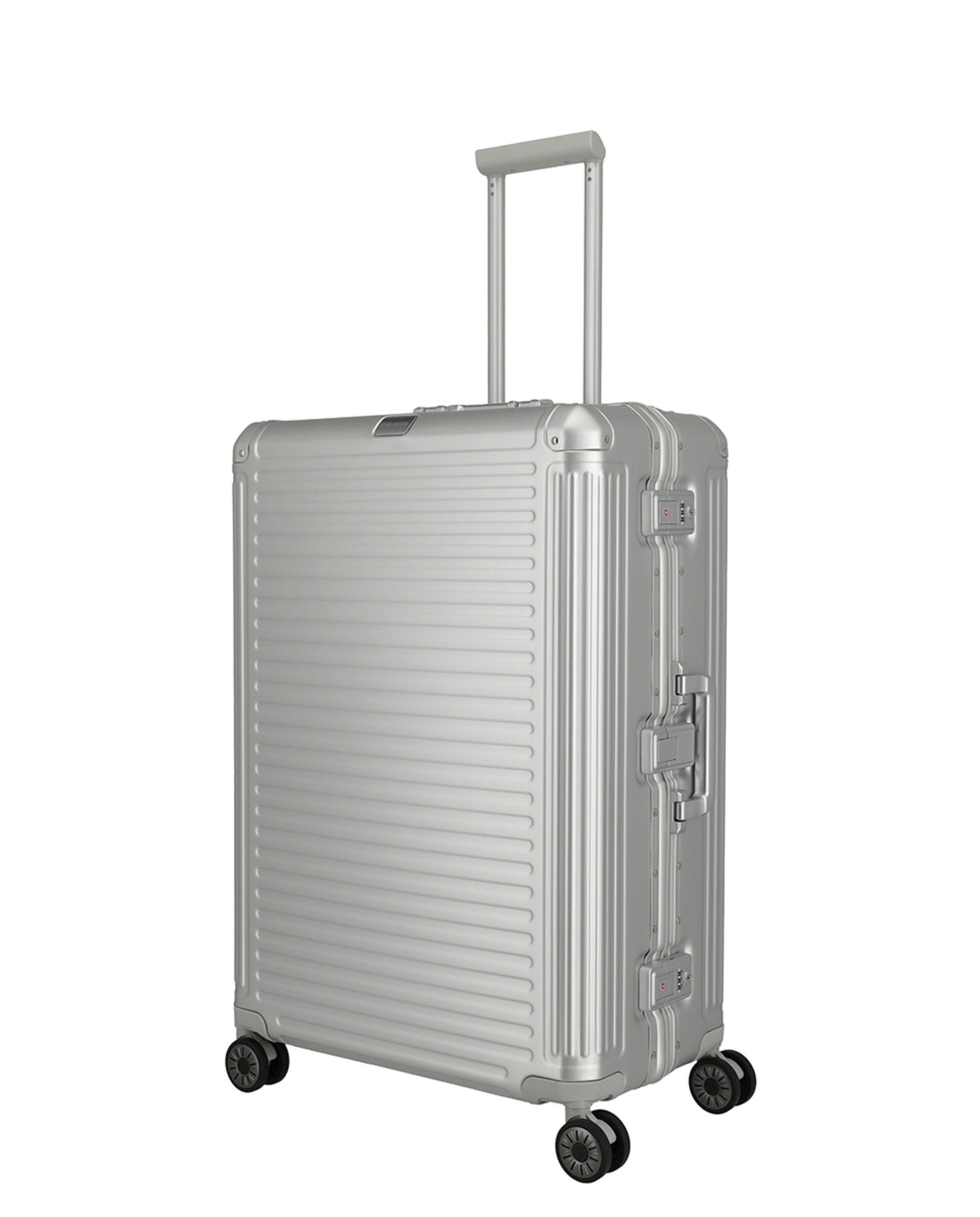 Trolley Grande de Alumínio Prata-11