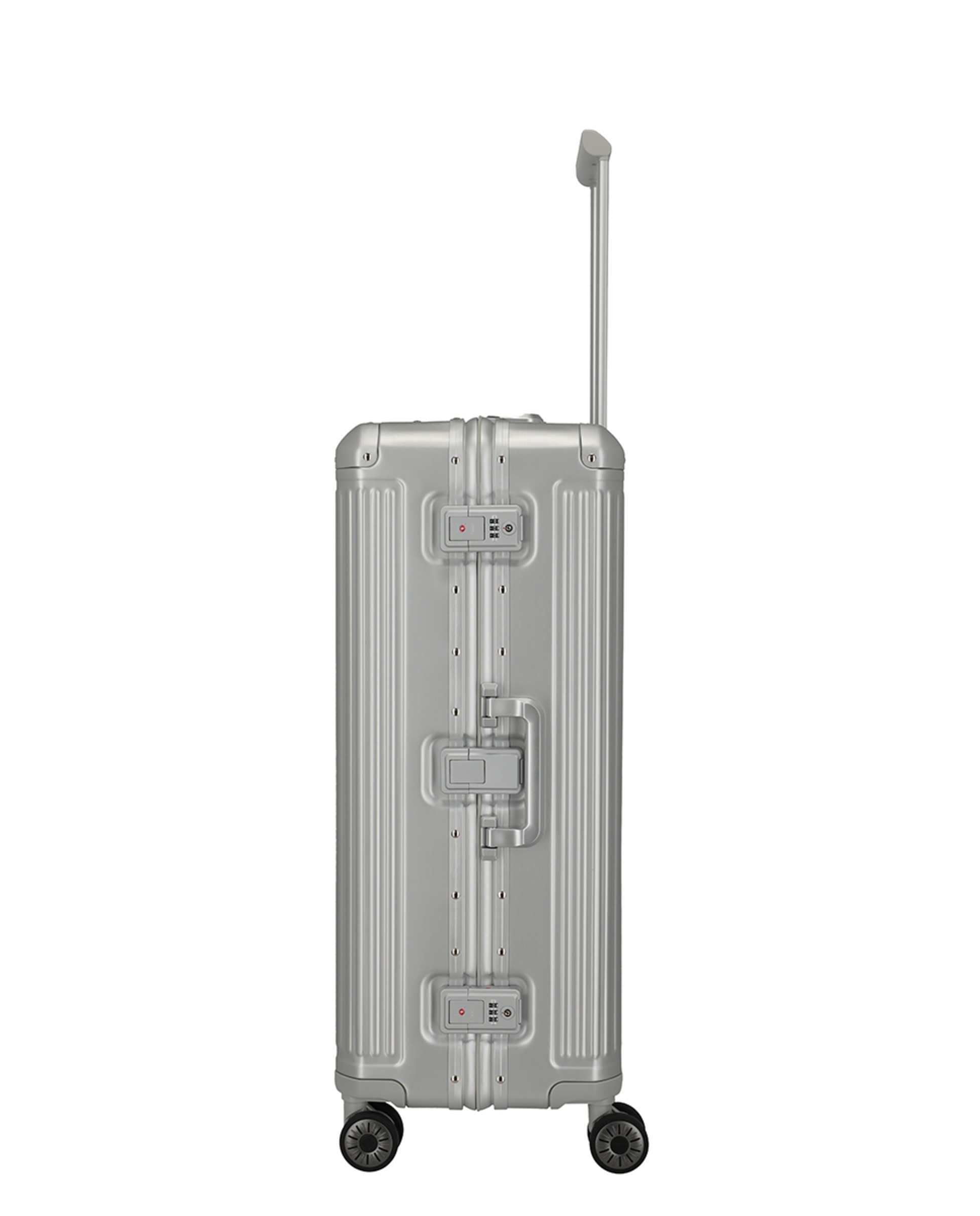 Trolley Grande de Alumínio Prata-9