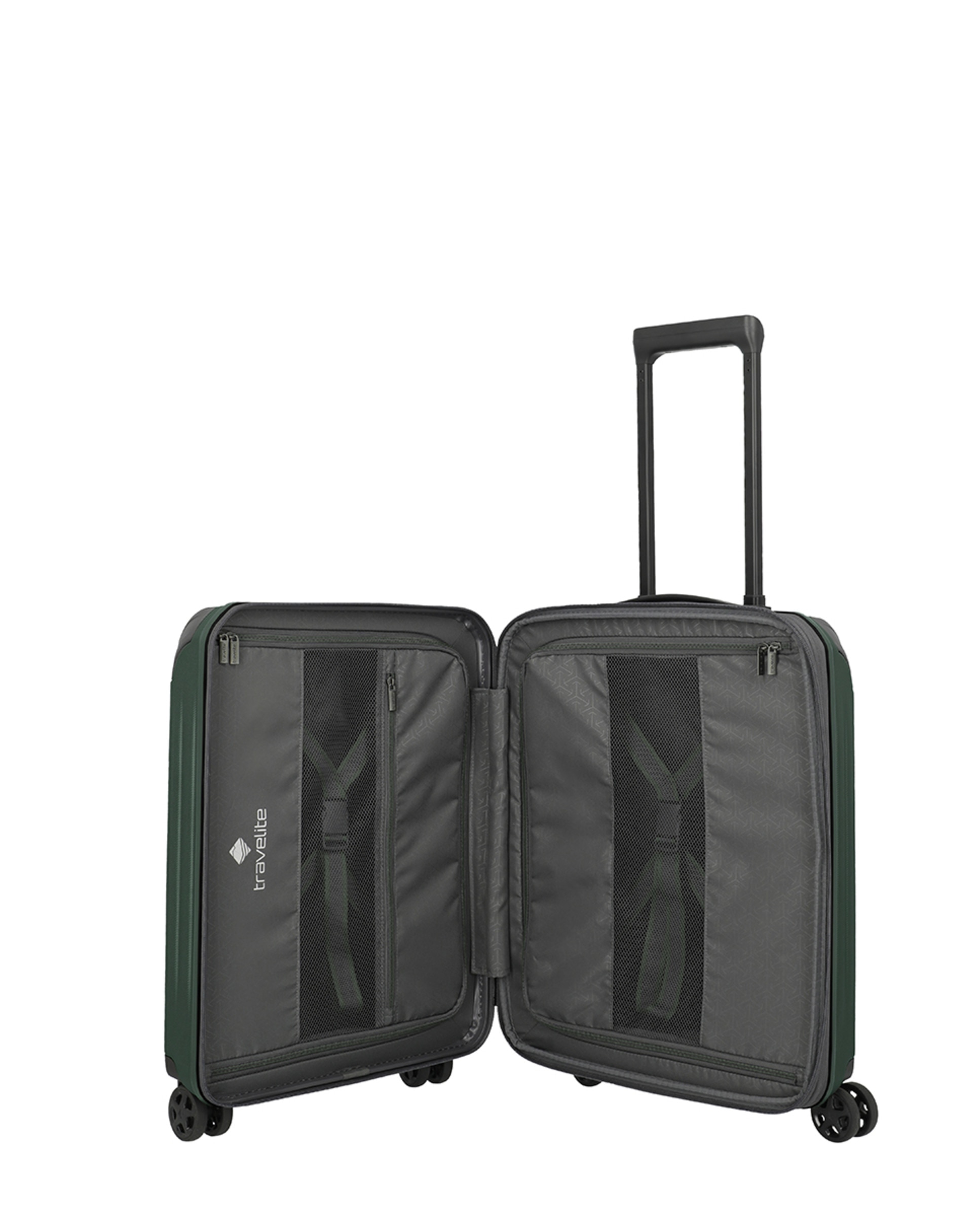 Maleta trolley cabina ABS+ Verde-3