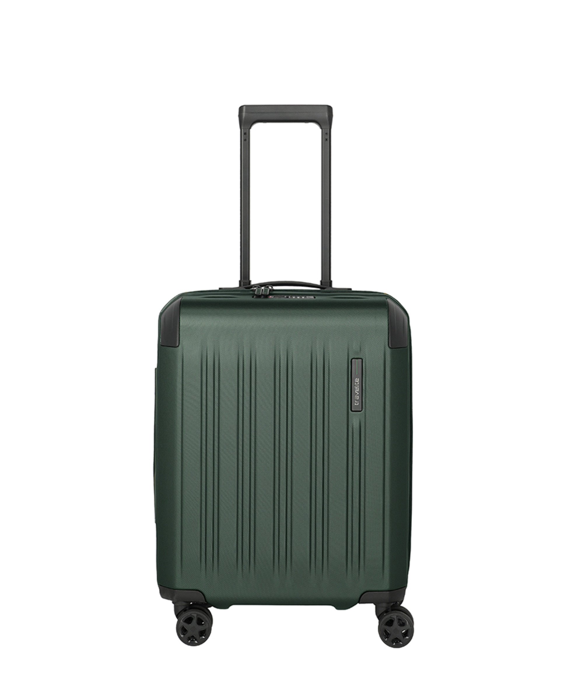 Maleta trolley cabina ABS+ Verde-1