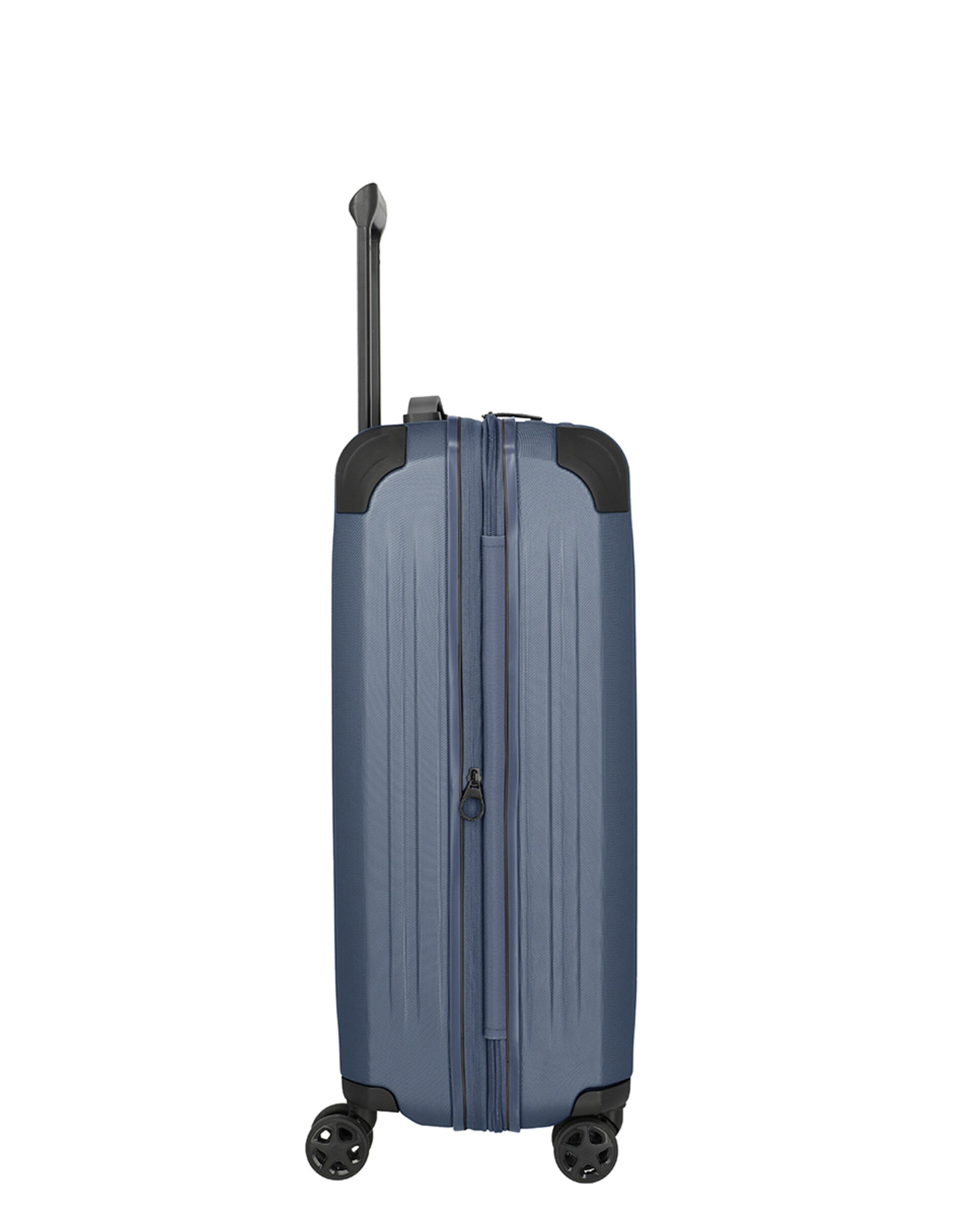 Mala Tipo Trolley Médio ABS+ Azul-4