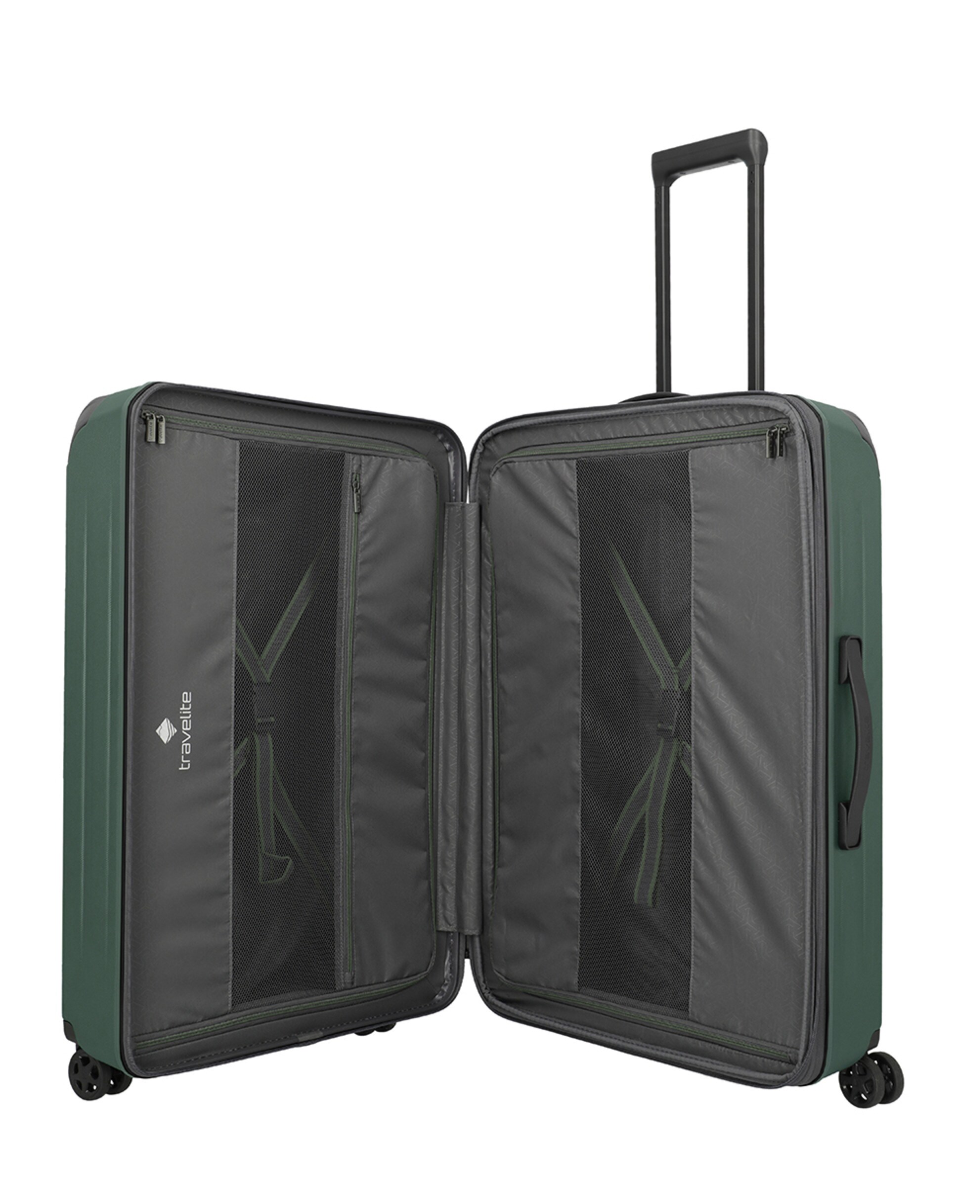 Mala Tipo Trolley Grande ABS+ Verde-3