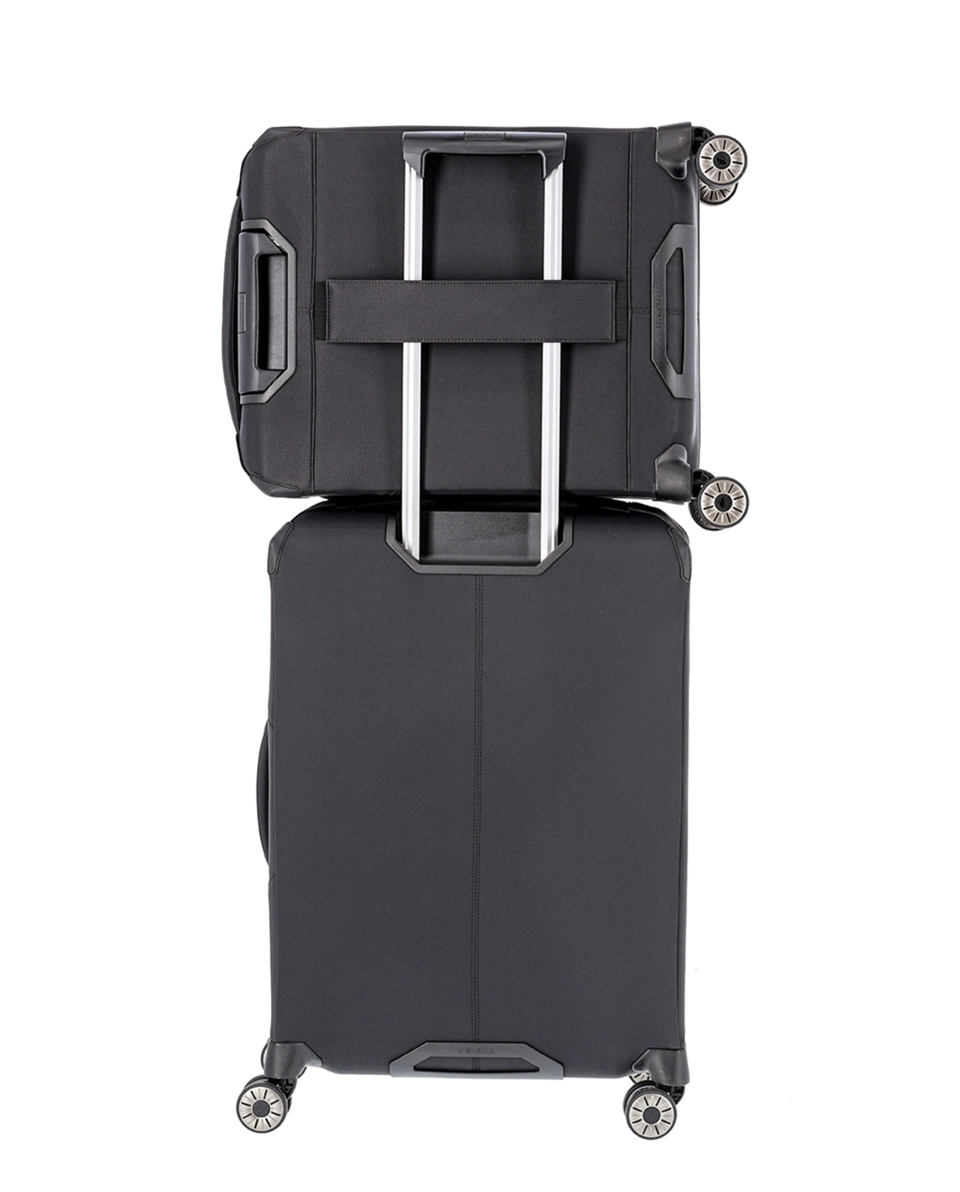 Trolley de Cabine em Nylon com Fibra de Vidro Preto-2