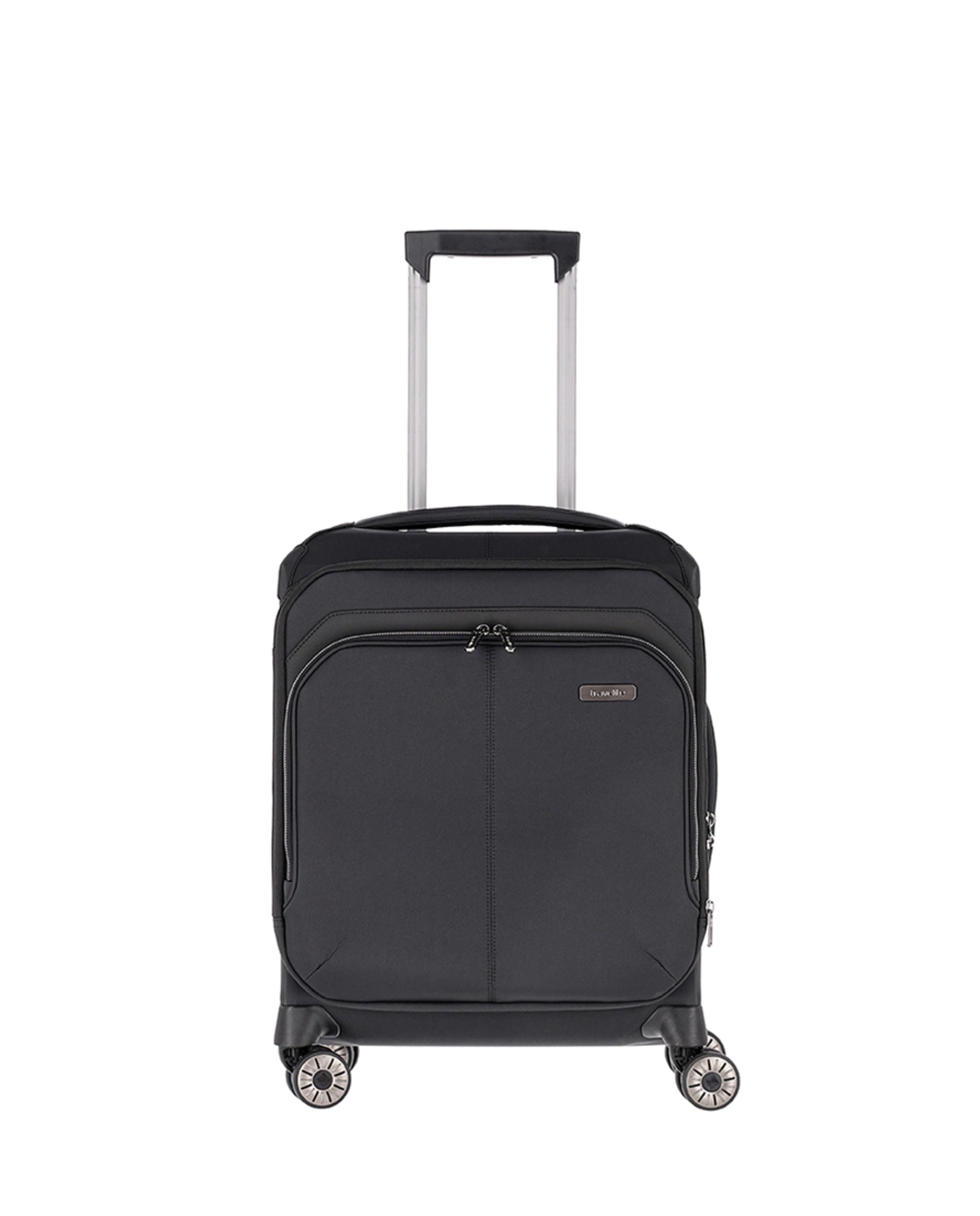 Trolley de Cabine em Nylon com Fibra de Vidro Preto-1