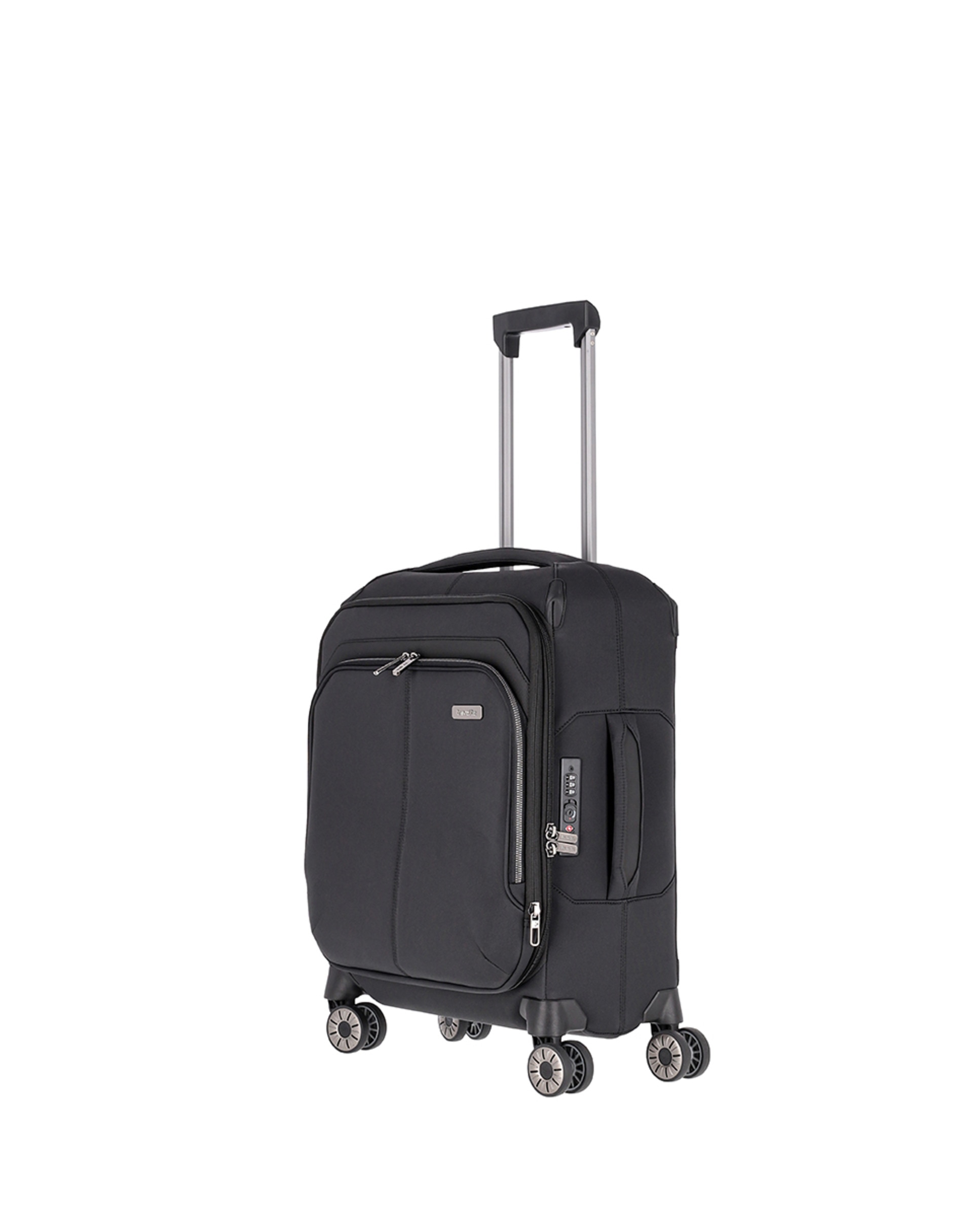 Trolley de Cabine em Nylon com Fibra de Vidro Preto-9