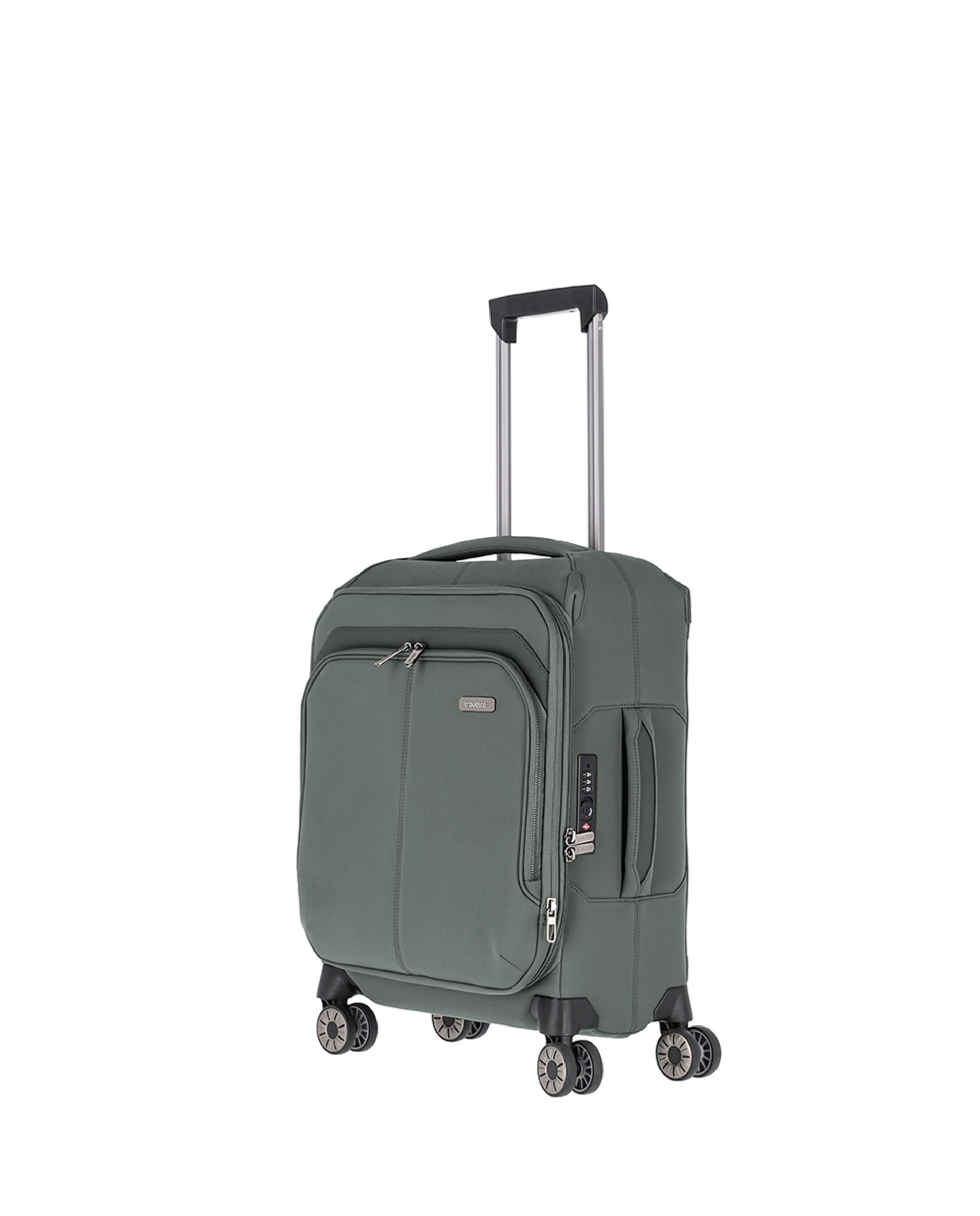 Trolley de Cabine em Nylon com Fibra de Vidro Verde-9