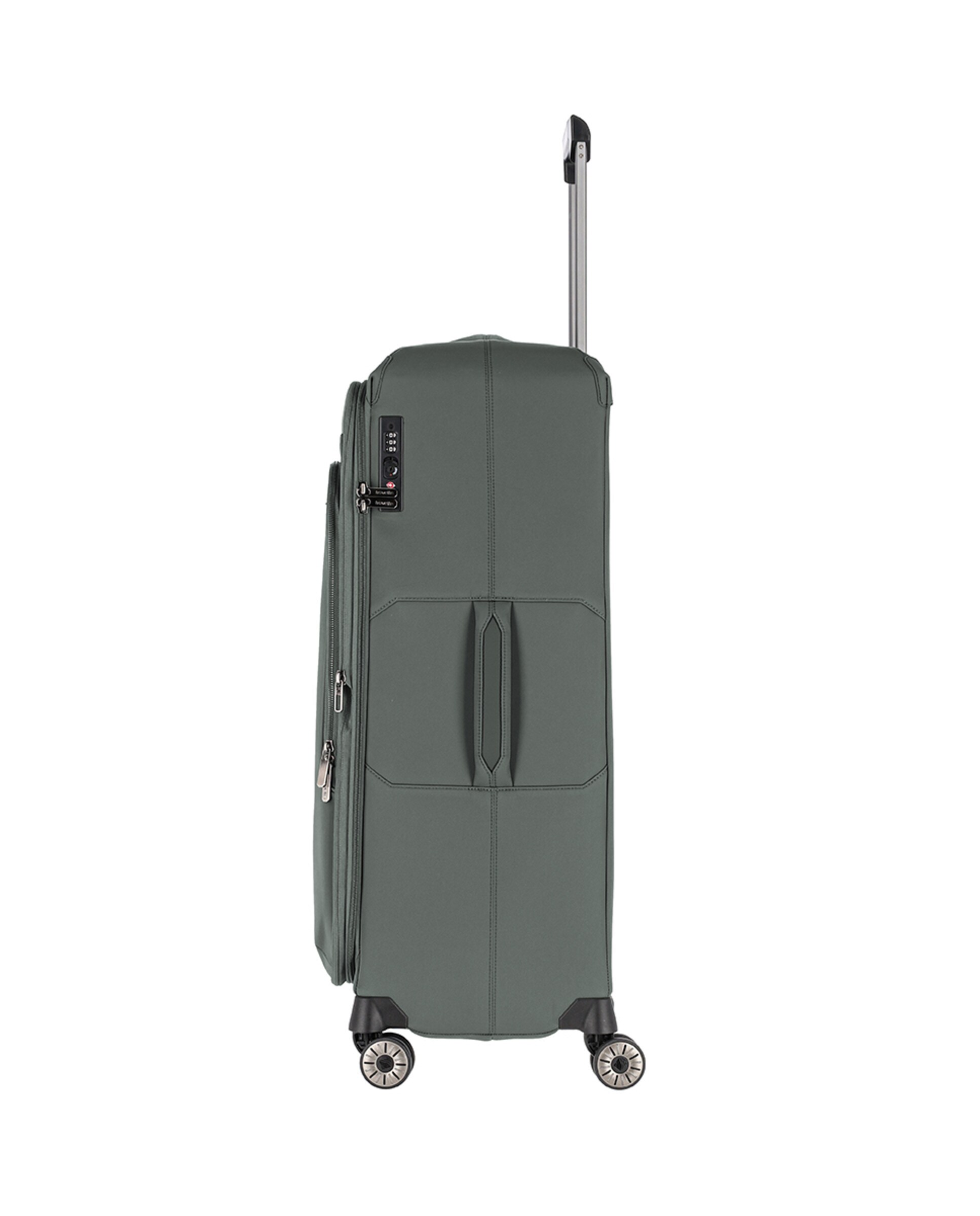 Trolley Grande de Nylon com Fibra de Vidro Verde-5