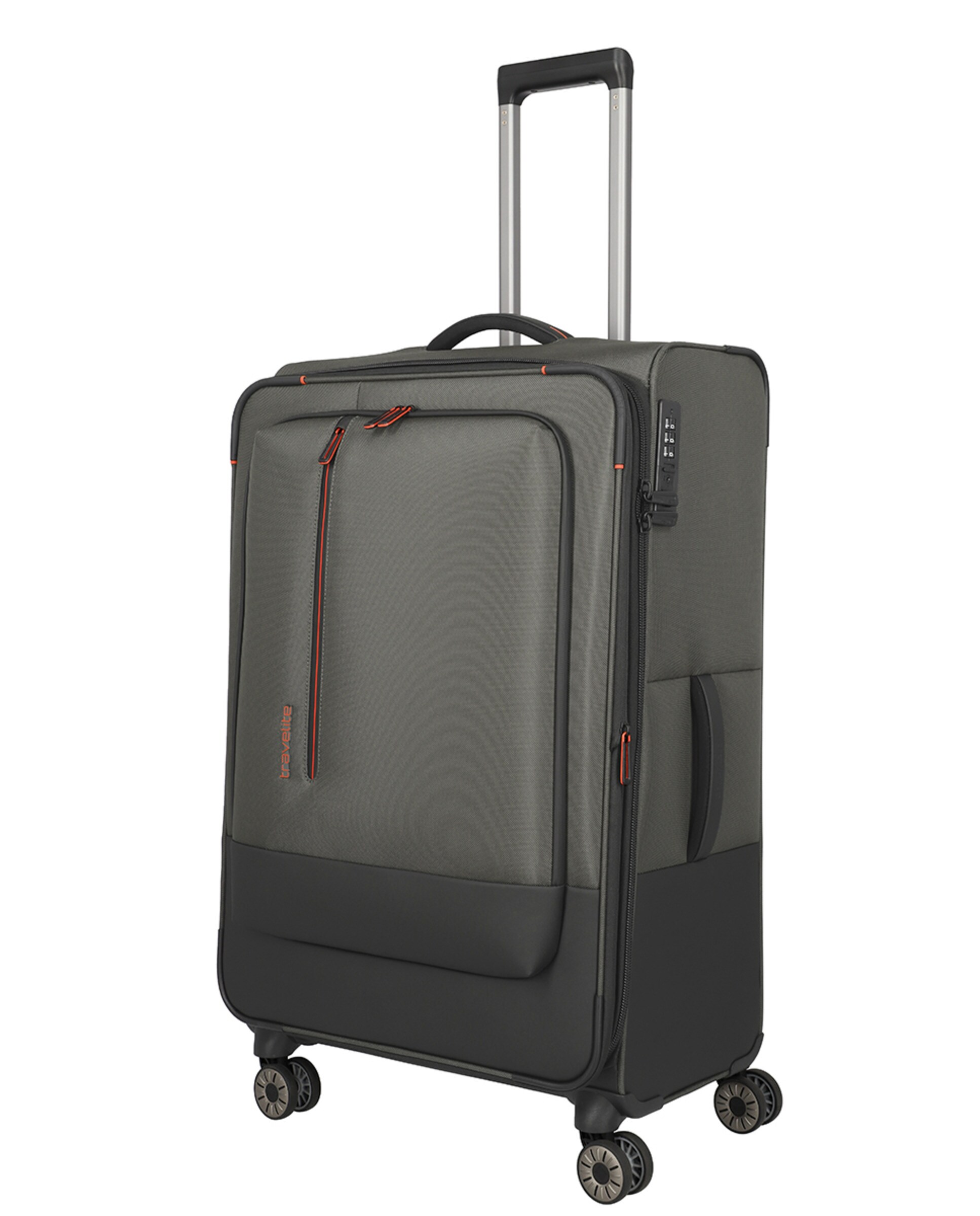 Trolley Grande Flexível 77 cm Expansível até 93 L Verde-11