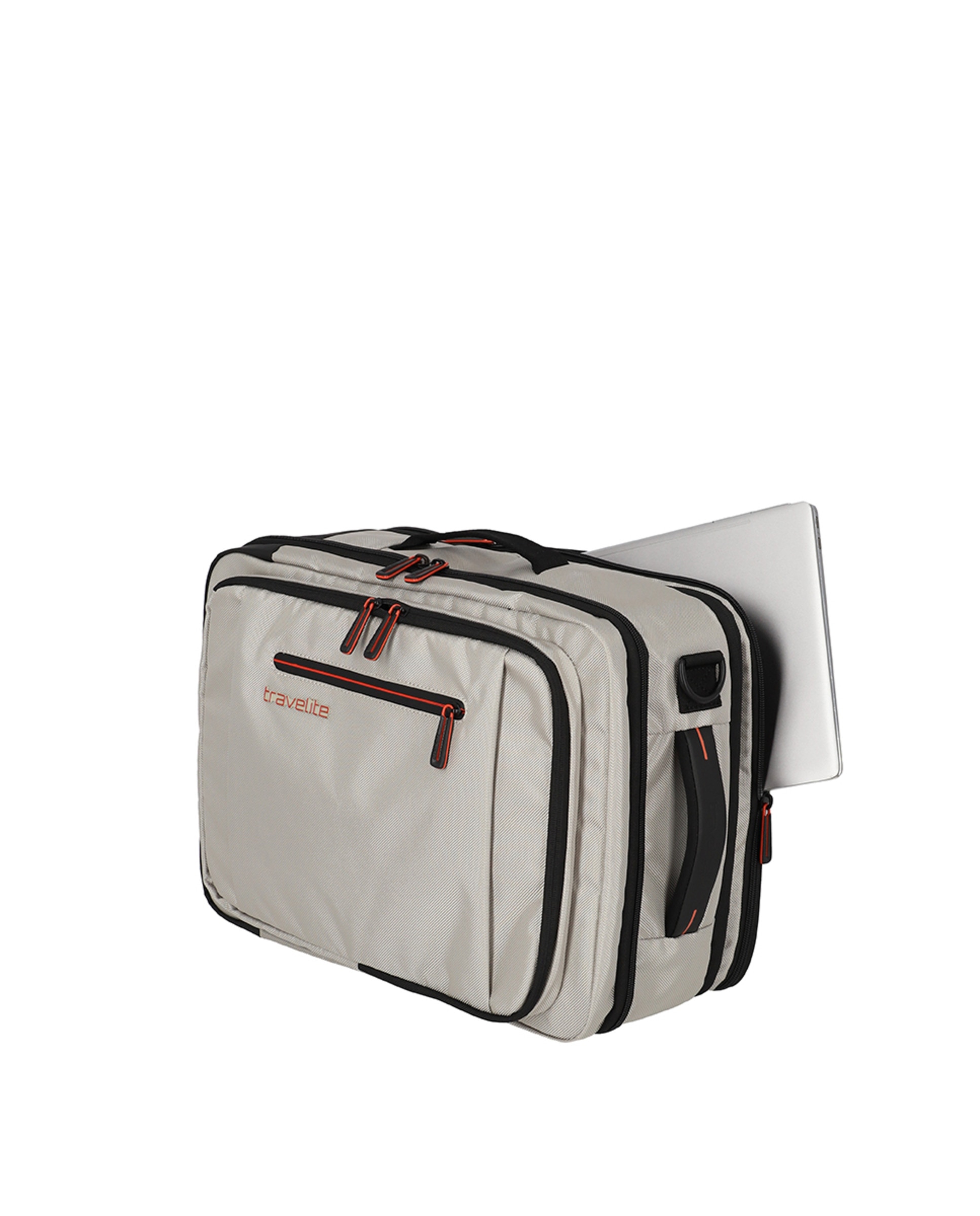 Mochila viaje con expandible 25/31L Gris-8