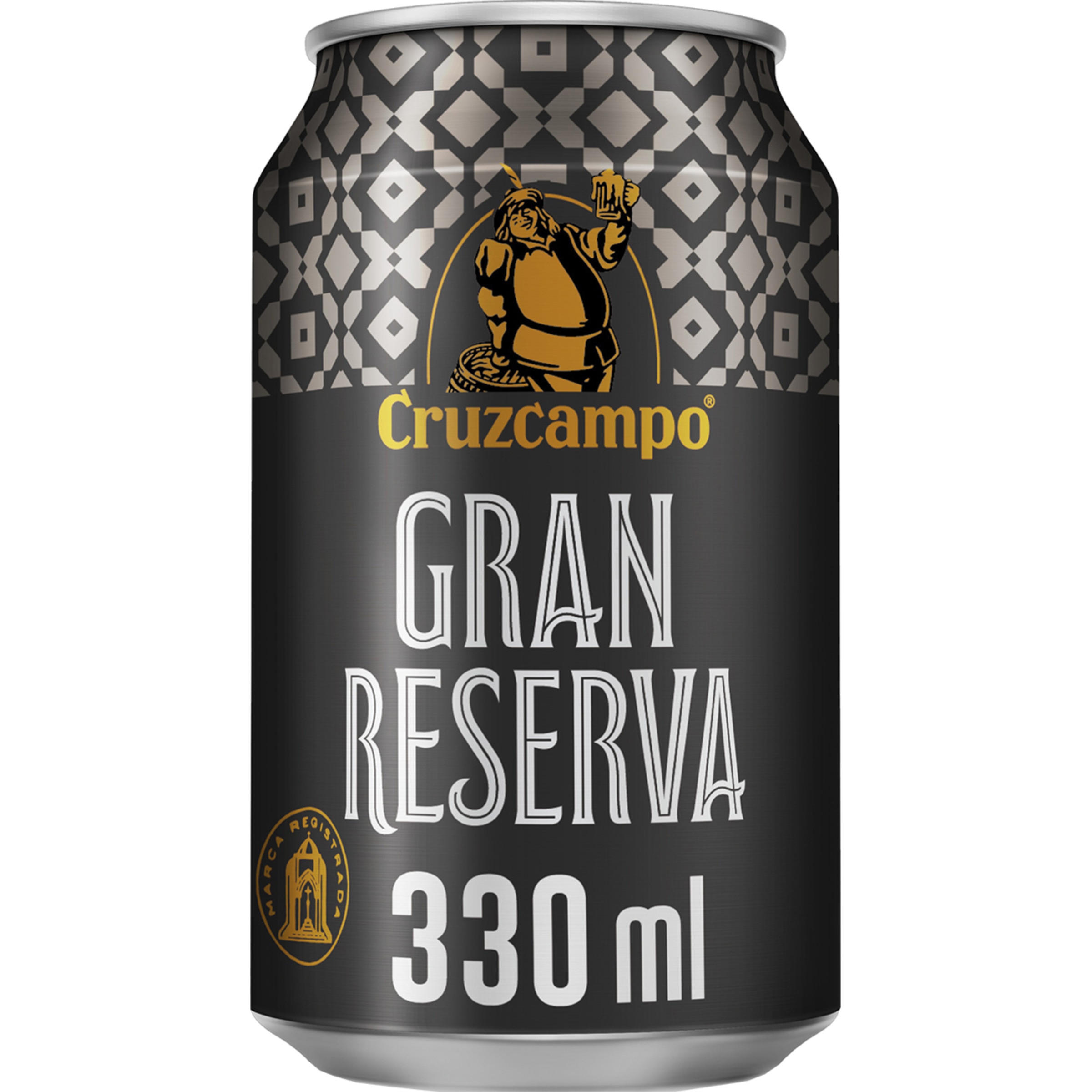 cerveza tostada 100% malta lata 33 cl