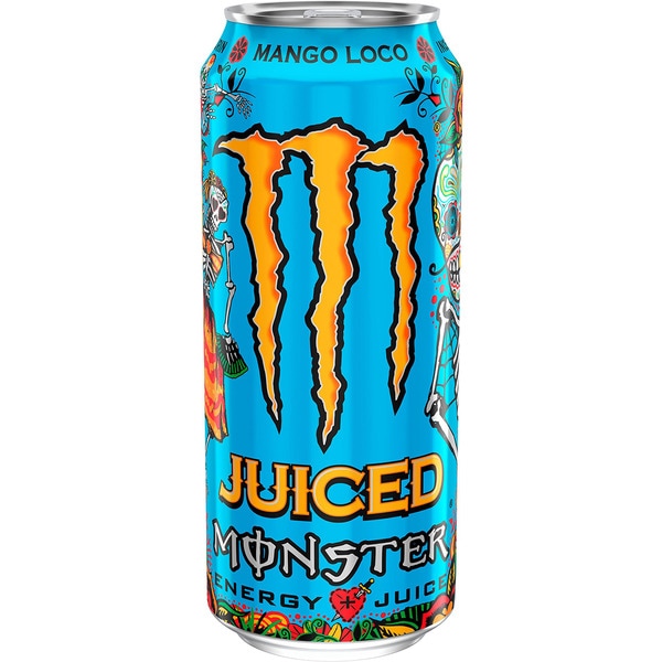 Mango Loco Energydrink mit Taurin und Ginseng Dose 50 cl