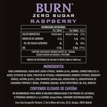 Energydrink mit Kohlensäure Zero Zucker Himbeergeschmack mit Taurin, Koffein, Guaraná Dose 50 cl