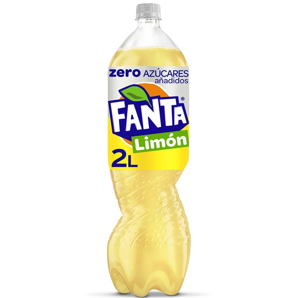 sparkling lemon soft drink sugar-free bottle 2 l