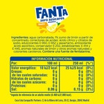 sparkling lemon soft drink sugar-free bottle 2 l