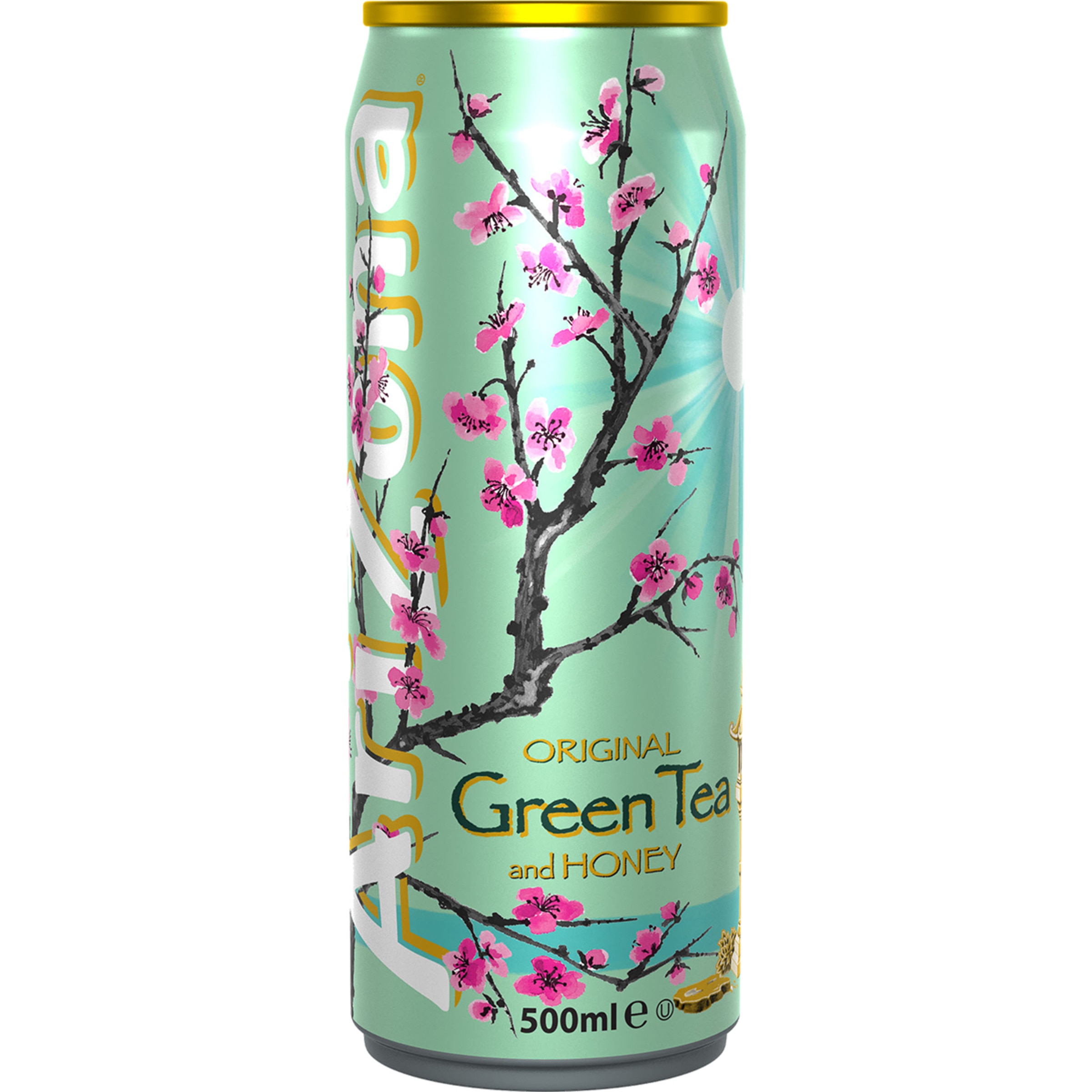 refresco de té verde con miel lata 50 cl