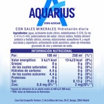 sugar free lemon flavour isotonic drink bottle 1,5 l