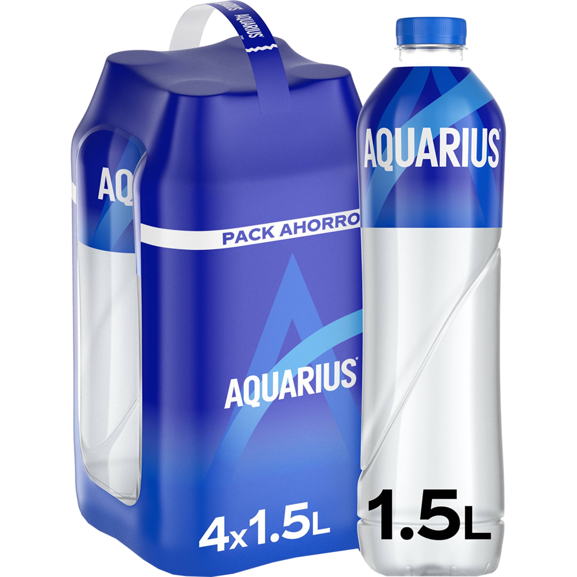 bebida isotónica sabor limón pack 4 botellas 1,5 l