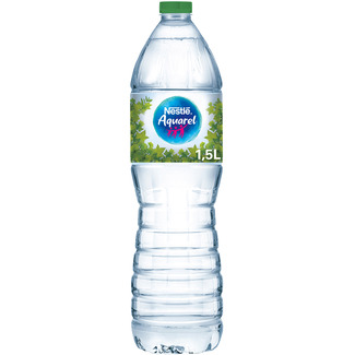 agua mineral natural de mineralización débil botella 1,5 l - Aquarel
