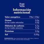 original natural mineral water with lemon juice bottle 1,15 l