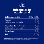 natural mineral water with tropical juice bottle 1,15 l