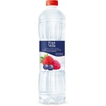 natürliches Mineralwasser mit einem Hauch rote Beeren 0% Zucker Flasche 1,15 l