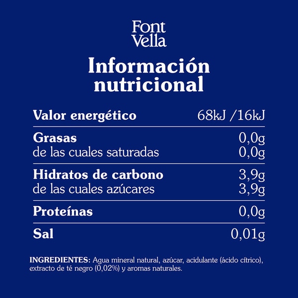 Teegetränk Zitronengeschmack Flasche 1,15 l