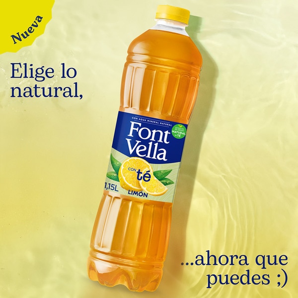 Teegetränk Zitronengeschmack Flasche 1,15 l