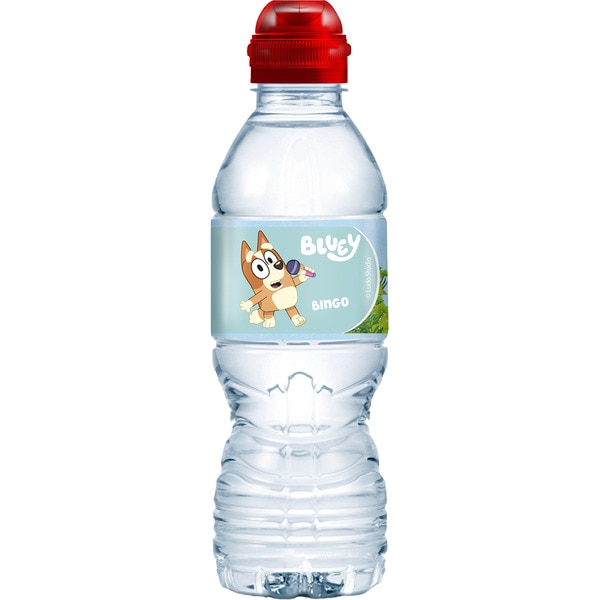 Natürliches Mineralwasser mit schwacher Mineralisierung Flasche 33 cl mit Sport-Verschluss (verschiedene Figuren, je nach Verfügbarkeit)