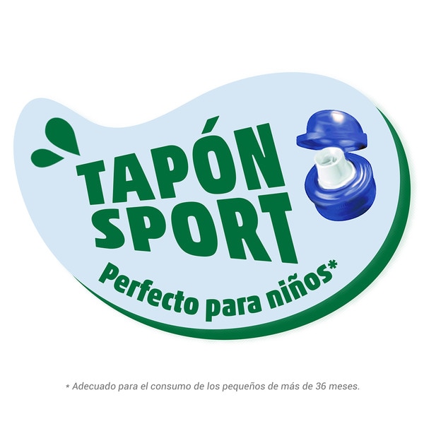 Natürliches Mineralwasser mit schwacher Mineralisierung Flasche 33 cl mit Sport-Verschluss (verschiedene Figuren, je nach Verfügbarkeit)