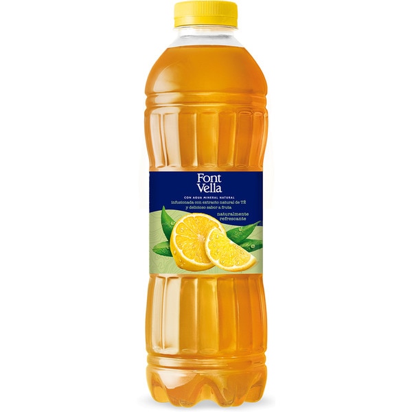 Teegetränk Zitronengeschmack Flasche 500 ml